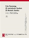 Fritz Flemming - 25 melodische Studien, Oboe und Klavier. H.1