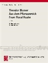 Theodor Blumer - Aus dem Pflanzenreich op. 57b., Flöte und Klavier