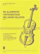 Hugo Schlemüller - Die allerersten Vortragsstücke des jungen Cellisten op.19, Violoncello und Klavier oder 2 Violoncelli. H.1