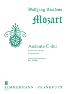 Wolfgang Amadeus Mozart, Kur Walther, Kurt Walther - Andante C-Dur mit Kadenz KV 315, Flöte und Klavier