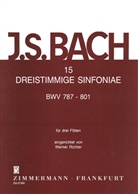Johann Sebastian Bach - 15 dreistimmige Sinfoniae BWV 787-801