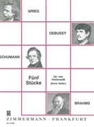 Fünf Stücke, 4 Violoncelli