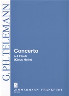 Georg Philipp Telemann - Concerto à 4 Flauti C-Dur