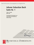Johann Sebastian Bach, Siegfried Fink - Suite Nr. 1 G-Dur BWV 1007, Marimbaphon