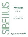 Jean Sibelius - Nocturne op. 51 Nr.3 aus der Suite "Belsazar", Violine und Klavier