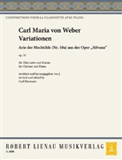 Carl Maria Von Weber, Car Baermann, Carl Baermann - Variationen