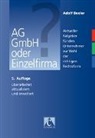 Adolf Beeler - AG, GmbH oder Einzelfirma?
