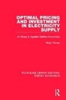 Turvey, Ralph Turvey, Turvey Ralph - Optimal Pricing and Investment in Electricity Supply