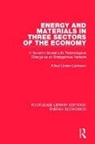 Linden Levinson, Alfred Linden Levinson - Energy and Materials in Three Sectors of the Economy