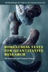 Eric Neumayer, Eric (London School of Economics and Pol Neumayer, Eric (London School of Economics and Political Science) Neumayer, Neumayer Eric, Thomas Plumper, Thomas Plümper - Robustness Tests for Quantitative Research