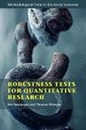 Eric Neumayer, Eric (London School of Economics and Pol Neumayer, Eric (London School of Economics and Political Science) Neumayer, Neumayer Eric, Thomas Plumper, Thomas Plümper - Robustness Tests for Quantitative Research