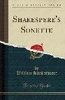 William Shakespeare - Shakespere's Sonette (Classic Reprint)