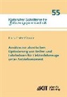 Frank Christof Stalter - Ansätze zur akustischen Optimierung von Reifen und Fahrbahnen für Elektrofahrzeuge unter Antriebsmoment