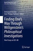 Emmanue Bermon, Emmanuel Bermon, Narboux, Narboux, Jean-Philippe Narboux - Finding One's Way Through Wittgenstein's Philosophical Investigations