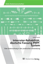 Stefan Staubli - Interrater-Reliabilität, deutsche Fassung PRPP-System