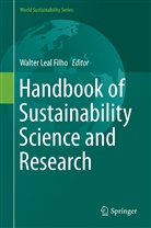 Walte Leal Filho, Walter Leal Filho - Handbook of Sustainability Science and Research