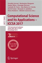 Bernady O. Apduhan, Giuseppe Borruso, Alfredo Cuzzocrea, Osvaldo Gervasi, Sanjay Misra, Sanjay Misra et al... - Computational Science and Its Applications - ICCSA 2017