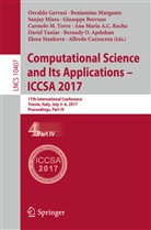 Bernady O. Apduhan, Giuseppe Borruso, Alfredo Cuzzocrea, Osvaldo Gervasi, Sanjay Misra, Sanjay Misra et al... - Computational Science and Its Applications - ICCSA 2017