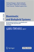 Mar Cutkosky, Mark Cutkosky, Nathan Lepora, Michael Mangan, Anna Mura, Anna Mura et al... - Biomimetic and Biohybrid Systems