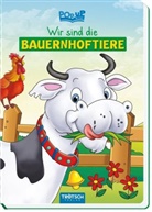Trötsch Verlag e.K., Trötsc Verlag GmbH &amp; Co KG - Pop-up-Mini - Wir sind die Bauernhoftiere