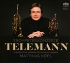 Deutsche Kammerphilharmonie Bremen, Matthias Höfs, Georg Philipp Telemann - Trompetenkonzerte, 1 Audio-CD (Audio book)