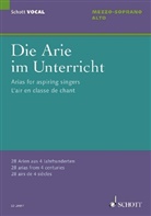 Claudia Eder - Die Arie im Unterricht, Alt (Mezzo-Sopran) und Klavier