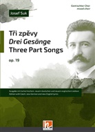 Josef Suk - Tri zpevy/Drei Gesänge/Three Part Songs op.19, für gemischten Chor