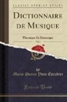 Marie Pierre Yves Escudier - Dictionnaire de Musique, Vol. 2
