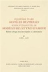 Pontus de Tyard - Pontus de Tyard, Modèles de phrases suivis d'un recueil de modèles de lettres d'amour