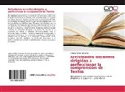 Adriana Téllez Carralero - Actividades docentes dirigidas a perfeccionar la comprensión de Textos