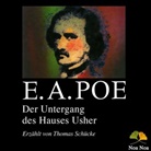 Edgar  Allan Poe, Thomas Schücke, Koester Jan - Der Untergang des Hauses Usher, 1 Audio-CD (Hörbuch)