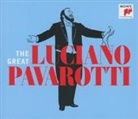 Luciano Pavarotti - The Great Luciano Pavarotti, 3 Audio-CDs (Audiolibro)