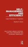 Sacks, Stephen R Sacks, Stephen R. Sacks, Sacks Stephen R., Stephen R. Sacks - Self-Management and Efficiency