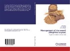 M Acharya, M F Acharya, M. F. Acharya, S R Dhandge, S. R. Dhandge, Jyot Dulera... - Management of rice weevil (Sitophilus oryzae)