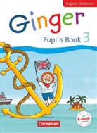 Birgit Hollbrügge, Kersti Caspari-Grote, Kerstin Caspari-Grote, Christel Simon, Claudia Neuber, In Grandt... - Ginger - Early Start Edition (Neubearbeitung): Ginger - Lehr- und Lernmaterial für den früh beginnenden Englischunterricht - Early Start Edition - Neubearbeitung - 3. Schuljahr