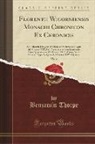 Benjamin Thorpe - Florentii Wigorniensis Monachi Chronicon Ex Chronicis, Vol. 2