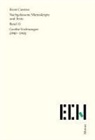 Ernst Cassirer, John M Krois, John Michael Krois, Joh M Krois, John M Krois - Nachgelassene Manuskripte und Texte / Goethe Vorlesungen (1940-1941)