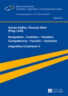 Gerda Haßler, Thomas Stehl, Gerda Haßler, Thomas Stehl - Kompetenz - Funktion - Variation / Competencia - Función - Variación