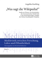 Angelika Kuchling, MA Kuchling, MA Angelika Kuchling, Wernfried Hofmeister - "Was sagt die Wikipedia?"