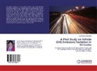 Subhashinie Athukorala - A Pilot Study on Vehicle GHG Emissions Variation in Sri Lanka