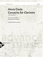 Alexis Ciesla - Concerto for Clarinets