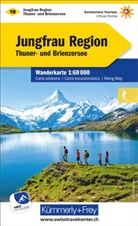 Hallwag Kümmerly+Frey AG, Hallwa Kümmerly+Frey AG, Hallwag Kümmerly+Frey AG - Jungfrau Region 1:60 000