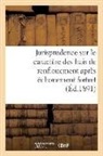 Sans Auteur, Sans Auteur - Jurisprudence sur le caractere