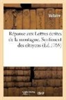 Voltaire - Reponse aux lettres ecrites de la