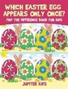 Jupiter Kids - Which Easter Egg Appears Only Once? Find the Difference Book for Kids