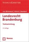 Alexander von Brünneck, Matthias Dombert, Ines Härtel - Landesrecht Brandenburg