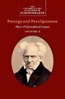 Arthur Schopenhauer, SCHOPENHAUER ARTHUR, Christopher Janaway, Christopher (University of Southampton) Janaway - Schopenhauer: Parerga and Paralipomena : Volume 2