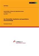 Ralf Römer - Der Photoeffekt. Qualitative und quantitative Zusammenhänge