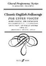 Classic English Folksongs (Upper Voices and Piano)