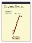 Eugène Bozza - Ballade: Bass Clarinet